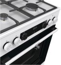 Kuchnia gazowo-elektryczna GORENJE GKS6C71WF 60 cm | AirFry | ExtraSteam | FrozenBake | biały