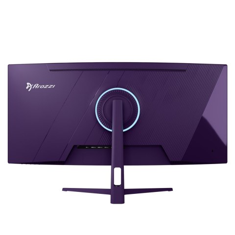 Arozzi Nova 34" Curved monitor komputerowy 86,4 cm (34") 3440 x 1440 px 4K Ultra HD LED Fioletowy