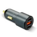 EVERACTIVE ŁADOWARKA SAMOCHODOWA 1 X USB QC3.0, 2X USB-C PD 60W CZARNA CC-40Q