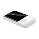 EVERACTIVE POWERBANK 10 000MAH, 2X USB, 1X USB-C 22,5W, QC4+, WYŚWIETLACZ LCD, BIAŁY EB-10Q