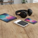 EVERACTIVE POWERBANK 10 000MAH, 2X USB, 1X USB-C 22,5W, QC4+, WYŚWIETLACZ LCD, BIAŁY EB-10Q