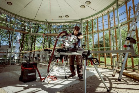 METABO. Piła ukośna KGS 18 LTX BL 254 Carcass