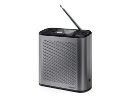 Sharp Sharp OSAKA Przenośne Radio Cyfrowe DR-P530 GY z Bluetooth i USB, Odbiornik FM, Bezprzewodowe Połączenie
