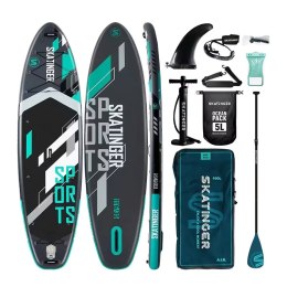 Deska SUP SKATINGER Grey sports 350x89x15 Yoga