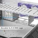 Chieftec UNC-409S-AIO-OP zabezpieczenia & uchwyty komputerów Rack Czarny
