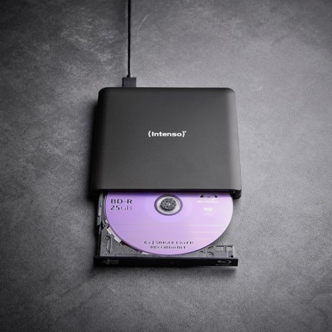 Intenso EOD 500BD Slim dysk optyczny Blu-Ray ROM Czarny