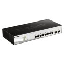 D-Link D-Link | 10-Port Gigabit Smart Managed Switch | DGS-1210-10 | Zarządzany przełącznik L2+ | Montaż w szafie Rack | Ilość portów 1
