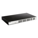 D-Link D-Link | 28-Port Gigabit Smart Managed PoE Switch | DGS-1210-28P | Managed L2+ | Desktop | 1 Gbps (RJ-45) ports quantity | SFP p
