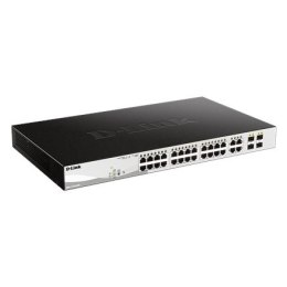 D-Link D-Link | 28-Port Gigabit Smart Managed PoE Switch | DGS-1210-28P | Managed L2+ | Desktop | 1 Gbps (RJ-45) ports quantity | SFP p