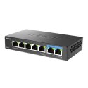 D-Link D-Link | 7-Port Multi-Gigabit Unmanaged Switch | DMS-107/E | Unmanaged | Desktop | 1 Gbps (RJ-45) ports quantity | SFP ports qua