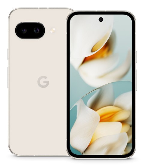 Google Pixel 9a 16 cm (6.3") Dual SIM Android 15 5G USB Type-C 8 GB 128 GB 5100 mAh Porcelanowy
