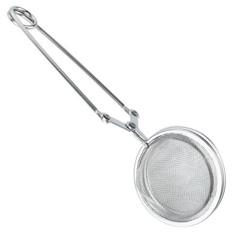Sitko do Zaparzania Herbaty Szczypce Podwójna Siatka Stal 5 x 16 cm VILDE