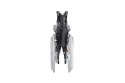 Stalowy wózek inwalidzki RF-1/45/PN/CZA-624/PU