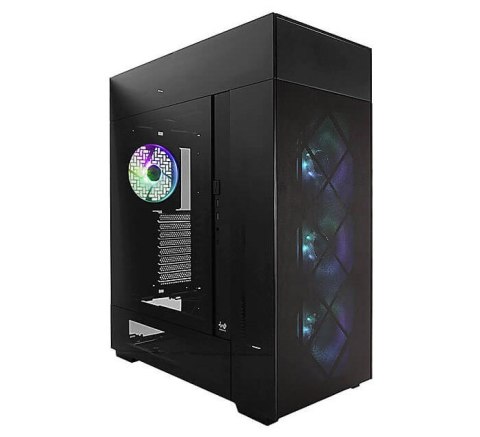 InWin Modfree Deluxe Big-Tower Tempered Glass - schwarz