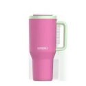 Kubek termiczny z teleskopową słomką Kambukka Rio Tumbler 950ml Bubblegum Mint