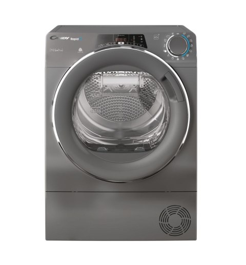 Candy Dryer Machine RO4 H7A2TCERX-S Energy efficiency class A++ Front loading 7 kg TFT Depth 46.5 cm Wi-Fi Grey