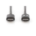 Digitus Digitus | Kabel USB-C | Męski | 24-pinowy USB-C | Męski | Czarny | 24-pinowy USB-C | 1,8 m