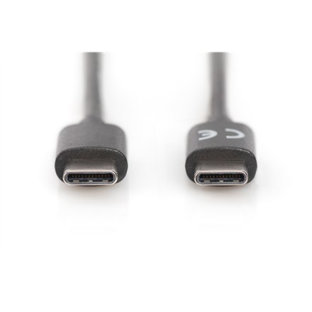 Digitus Digitus | Kabel USB-C | Męski | 24-pinowy USB-C | Męski | Czarny | 24-pinowy USB-C | 1,8 m