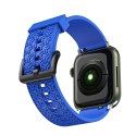 Pasek bransoleta do zegarka Apple Watch 42 / 44 / 45 mm - niebieski