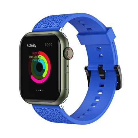 Pasek bransoleta do zegarka Apple Watch 42 / 44 / 45 mm - niebieski