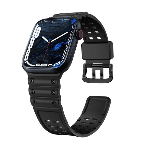 Pasek elastyczny do Apple Watch 38 / 40 / 41 mm - czarny