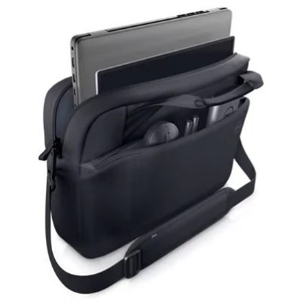 Dell Dell | Pasuje do rozmiaru 15,6 " | Ecoloop Pro Slim Briefcase | Briefcase | Czarny | Pasek na ramię | Wodoodporny