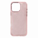 Etui pokrowiec na iPhone 16 Pro Glitter Case - różowe z brokatem