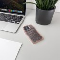 Etui pokrowiec na iPhone 16 Pro Glitter Case - różowe z brokatem