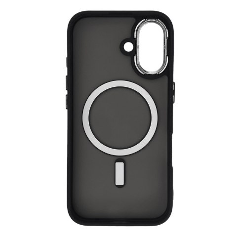 Etui pokrowiec na iPhone 16 Plus Magnetic Collection MagSafe - czarny