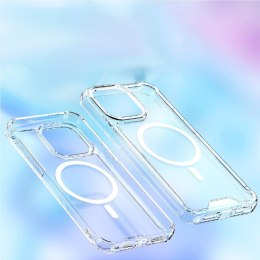Etui pokrowiec na iPhone 16 Pro Clear Corner Case MagSafe - przezroczysty
