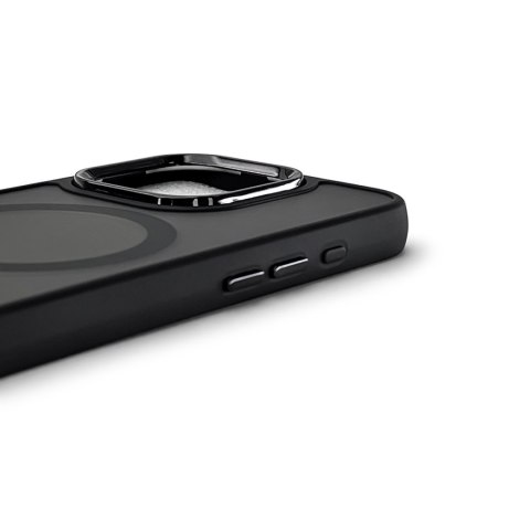 Etui pokrowiec na iPhone 16 Pro Max Magnetic Collection MagSafe - czarny