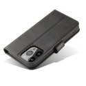 Etui portfel z klapką podstawką do iPhone 15 Pro Magnet Case - czarny