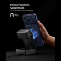 Ładowarka bezprzewodowa magnetyczna 3w1 Qi2.2 25W MagSafe - czarna