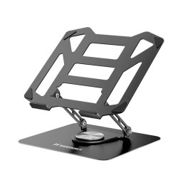 Podstawka chłodząca obrotowa 360 pod laptop tablet - czarna