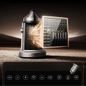 Ładowarka samochodowa USB-A USB-C 45W - srebrna