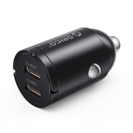 Ładowarka samochodowa USB-C 30W - czarna