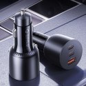 Ładowarka samochodowa USB-C USB-A 165W - czarna