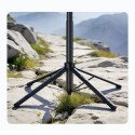 Selfie stick statyw 1/4'' na telefon kamerę aparat z obrotem 360 Bluetooth - czarny