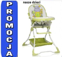 BERTONI BRAVO GREEN HIPPO KRZESEŁKO DO KARMIENIA BERTONI