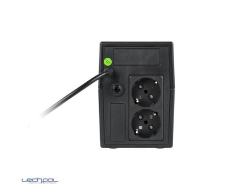 KOM0551 UPS Quer model Micropower 600 ( offline, 600VA / 360W , 230 V , 50Hz ) NASZEDZIECI