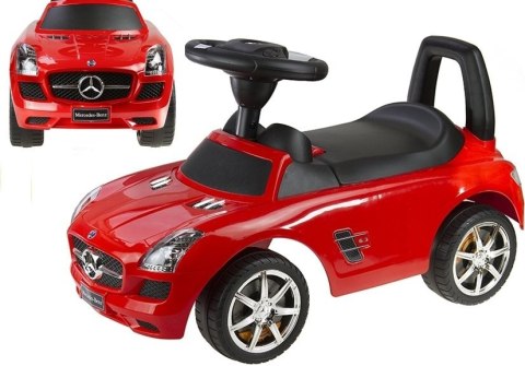 ND24_44 Jeździk Mercedes-Benz CZERWONY NASZEDZIECI