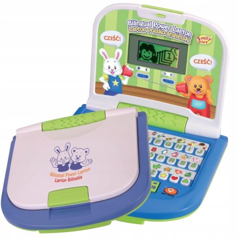 SMILY PLAY INTERAKTYWNY LAPTOP DWUJĘZYCZNY 8030 SMILY PLAY