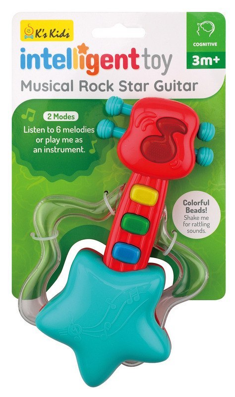 ND19_KIT23005 Zabawka muzyczna Gitara gwiazdy rocka REIG