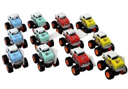 ND24_2276 Auto 4x4 Klasyczny Model Na Dużych Kołach 4 Kolory NASZEDZIECI