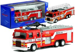 ND24_2592 Samochodzik Wóz Strażacki z Drabiną 2 Rodzaje 1:32 NASZEDZIECI