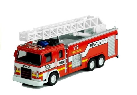 ND24_2592 Samochodzik Wóz Strażacki z Drabiną 2 Rodzaje 1:32 NASZEDZIECI