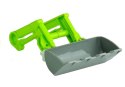 ND24_3385 Rozkręcany Traktor z Przyczepą z Drewnem 43 cm NASZEDZIECI