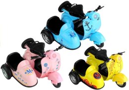 ND24_3592 Modele Motorek 3 Kolory Jeździ Świeci Gra 1:14 NASZEDZIECI
