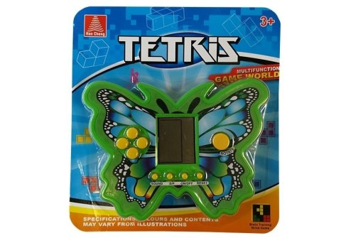 ND24_3993 Gra Elektroniczna Tetris Motyl Zielony NASZEDZIECI