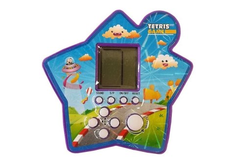 ND24_4027 Gra Elektroniczna Kieszonkowa Tetris Gwiazdka NASZEDZIECI